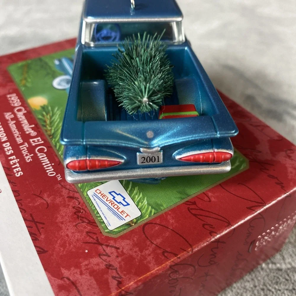 Hallmark Keepsake 1959 Chevy El Camino Christmas Ornament, All-American (2001)